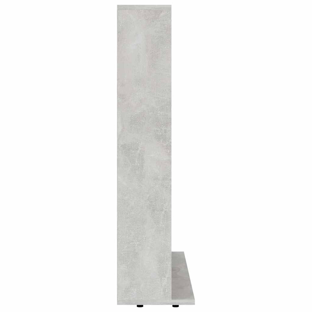 CD Cabinet Concrete Grey 39.4x9.1x35.2" Engineered Wood
