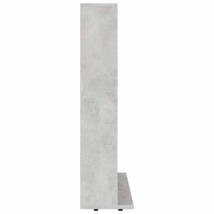 CD Cabinet Concrete Grey 39.4x9.1x35.2" Engineered Wood