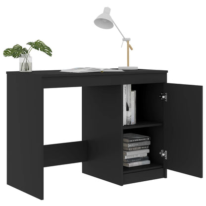 Desk Gray 39.4"x19.7"x29.9" Engineered Wood