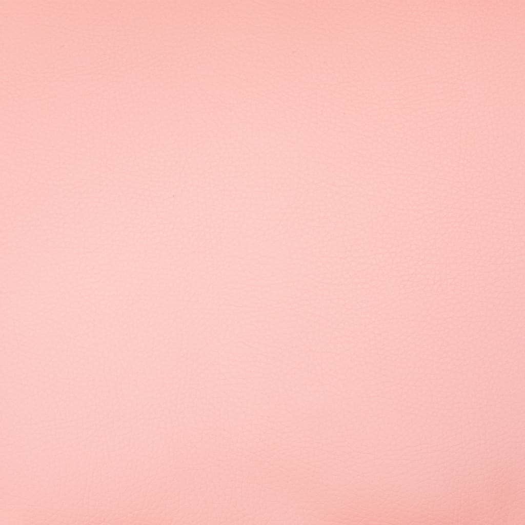 Office Chair Pink Faux leather, iron Adjustable height, medium size