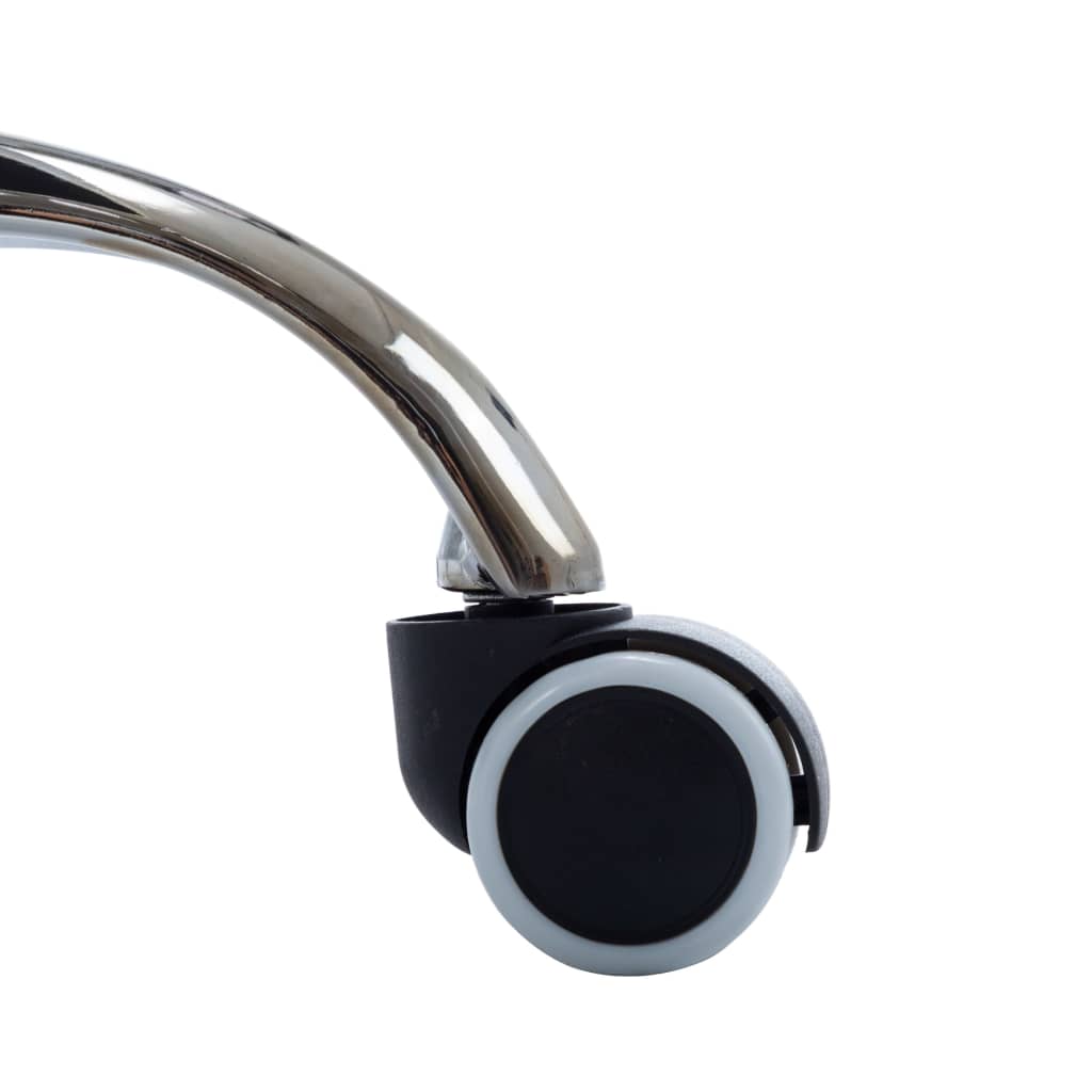 Office Chair Black Faux leather, Iron Standard Swivel