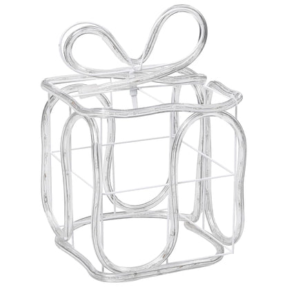 Lighted Christmas Gift Box Warm white Plastic Small, Medium, Large