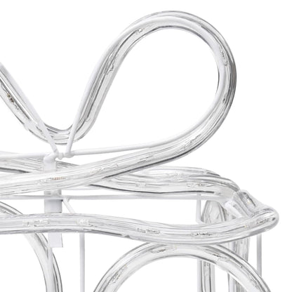 Lighted Christmas Gift Box Warm white Plastic Small, Medium, Large