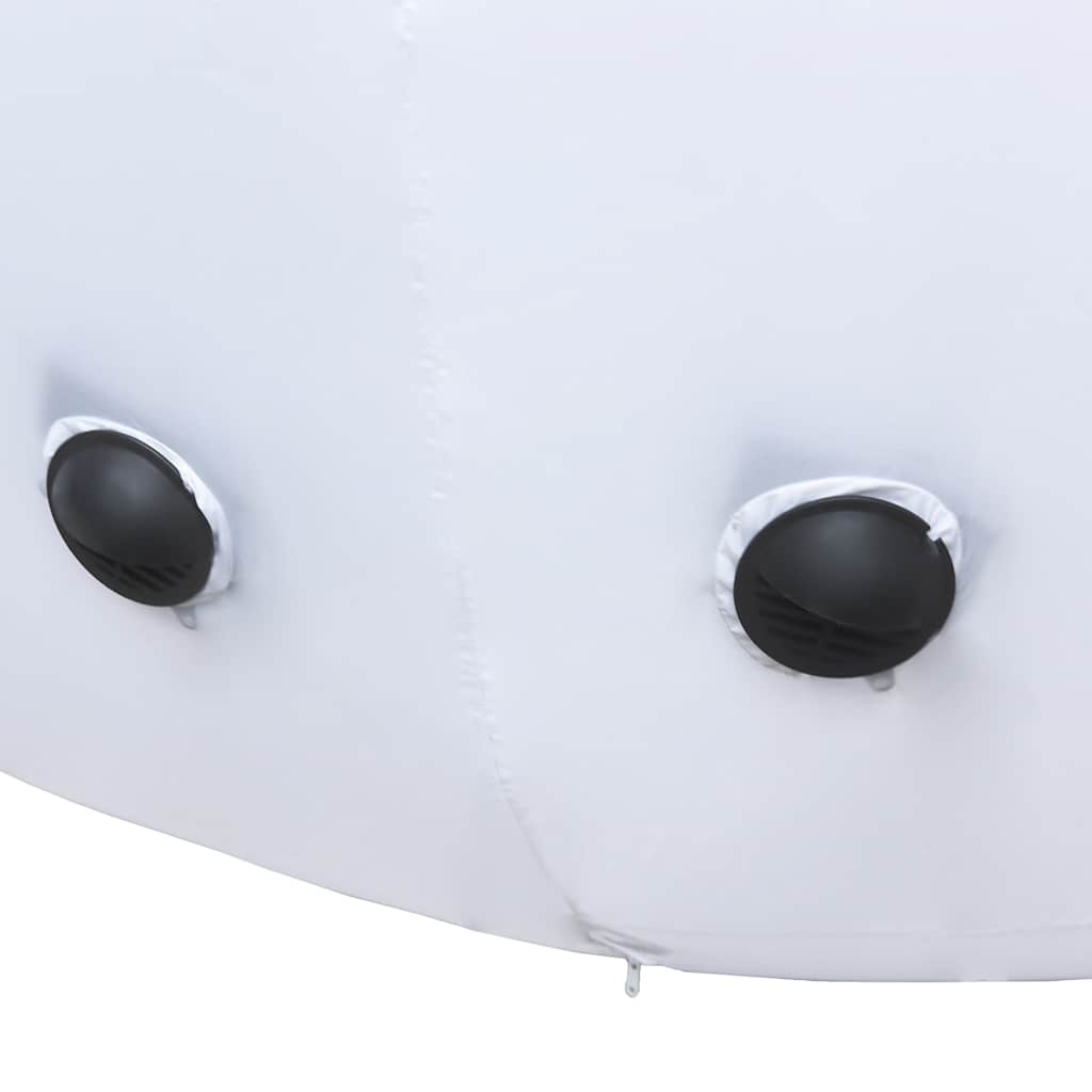 Christmas Inflatable Snowman with LED IP44 236.2" XXL