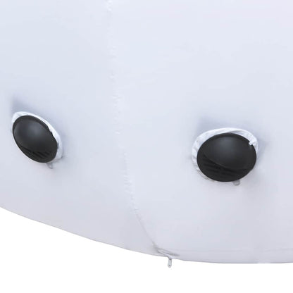Christmas Inflatable Snowman with LED IP44 236.2" XXL