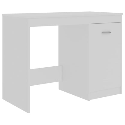 Desk White 55.1"x19.7"x29.9" Engineered Wood