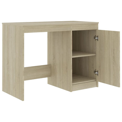 Desk Sonoma Oak 55.1"x19.7"x29.9" Engineered Wood