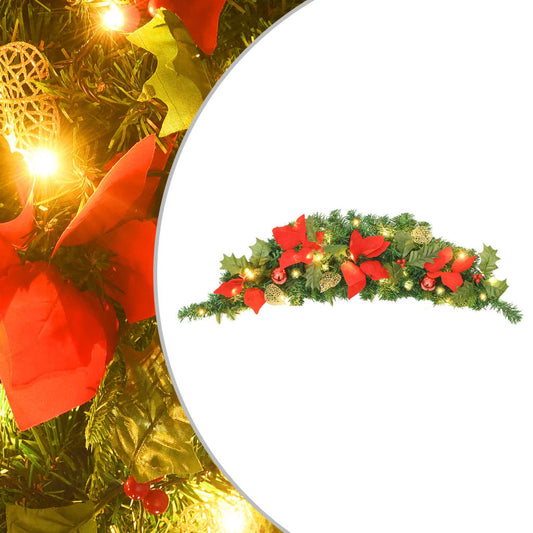 Christmas Arch Green and Red PVC 35.4 inches long Christmas Arch