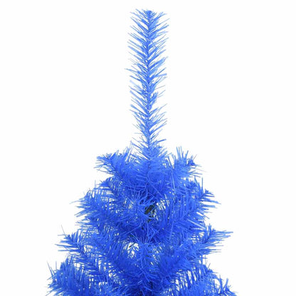 Artificial Christmas Tree with Stand Blue 5 ft PVC