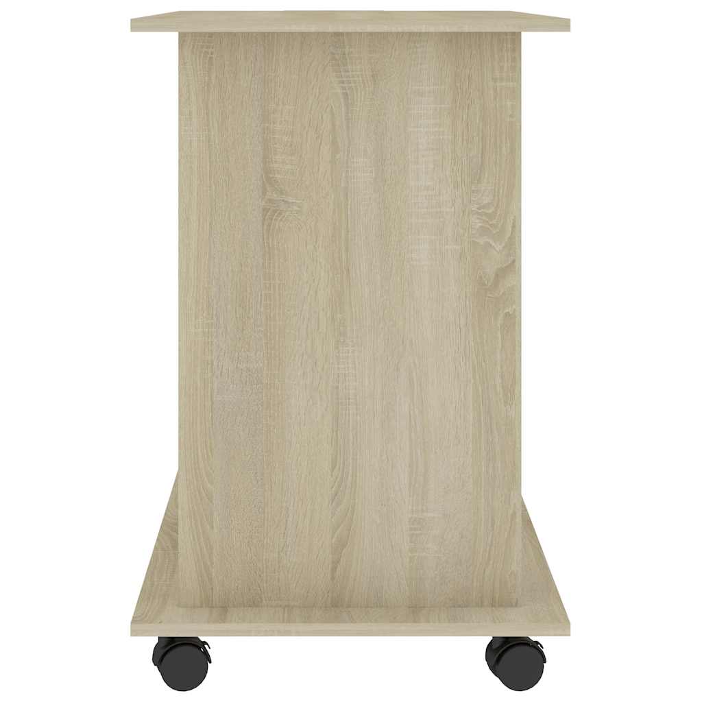 Computer Desk Sonoma Oak 31.5"x19.7"x29.5" Engineered Wood
