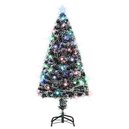 Artificial Christmas Tree Green Fiberglass, Steel 47.2 in
