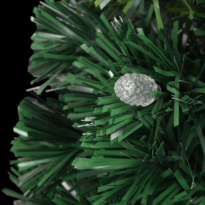 Artificial Christmas Tree Green Fiberglass, Steel 47.2 in