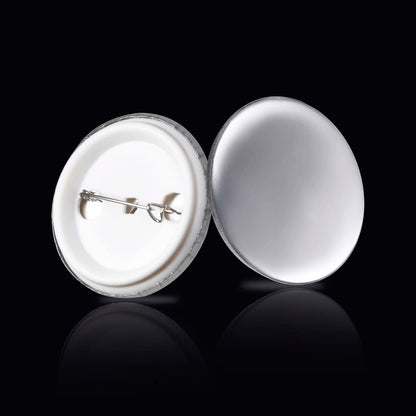 Pinback Button Parts 500 Sets 1.5"