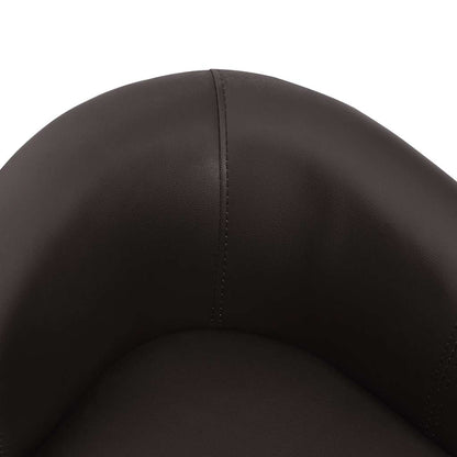Dog Sofa Brown 26.4"x16.1"x15.4" Faux Leather