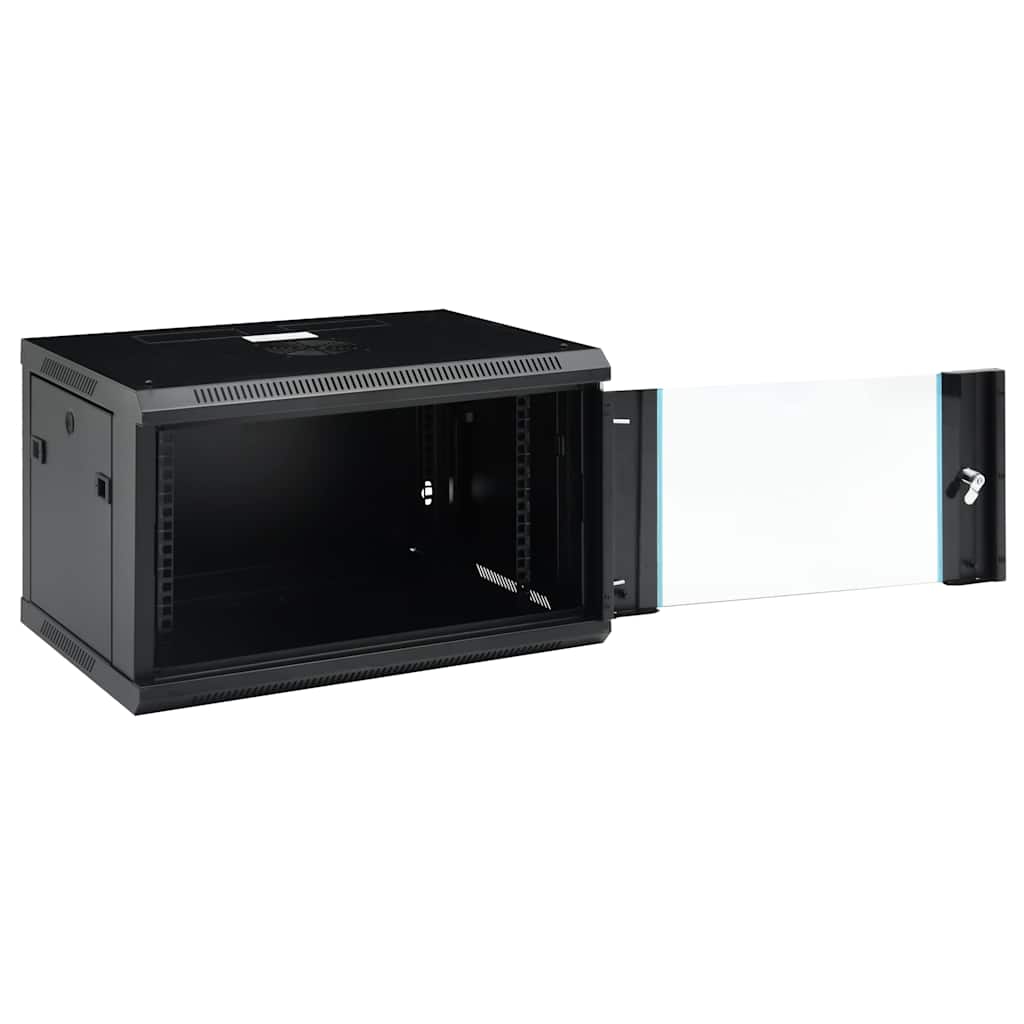 6U Wall Mounted Network Cabinet 19" IP20 23.6"x17.7"x13.8"