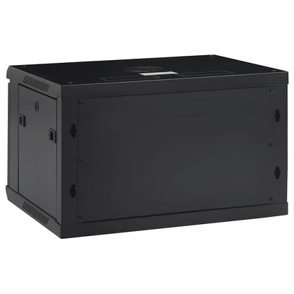 6U Wall Mounted Network Cabinet 19" IP20 23.6"x17.7"x13.8"