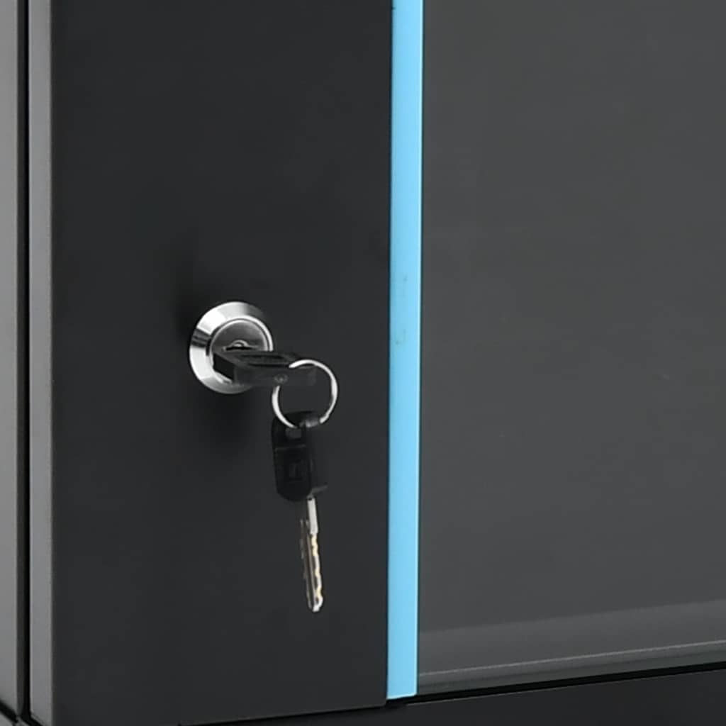 6U Wall Mounted Network Cabinet 19" IP20 23.6"x17.7"x13.8"