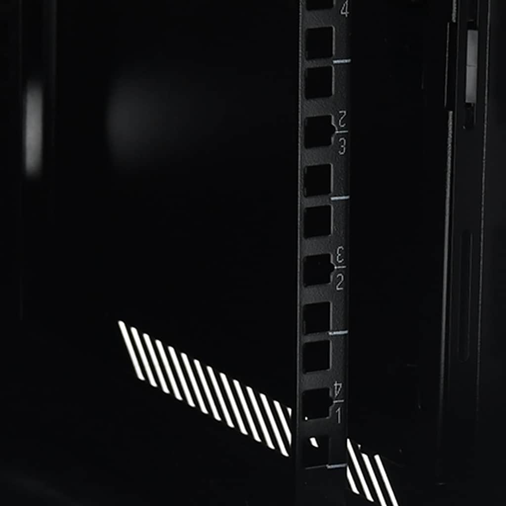 6U Wall Mounted Network Cabinet 19" IP20 23.6"x17.7"x13.8"