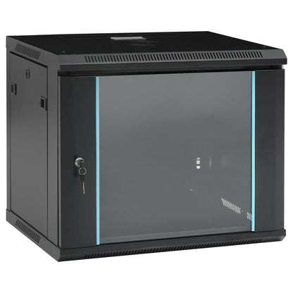 9U Wall Mounted Network Cabinet 19" IP20 23.6"x17.7"x20.1"