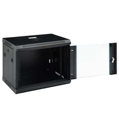 9U Wall Mounted Network Cabinet 19" IP20 23.6"x17.7"x20.1"