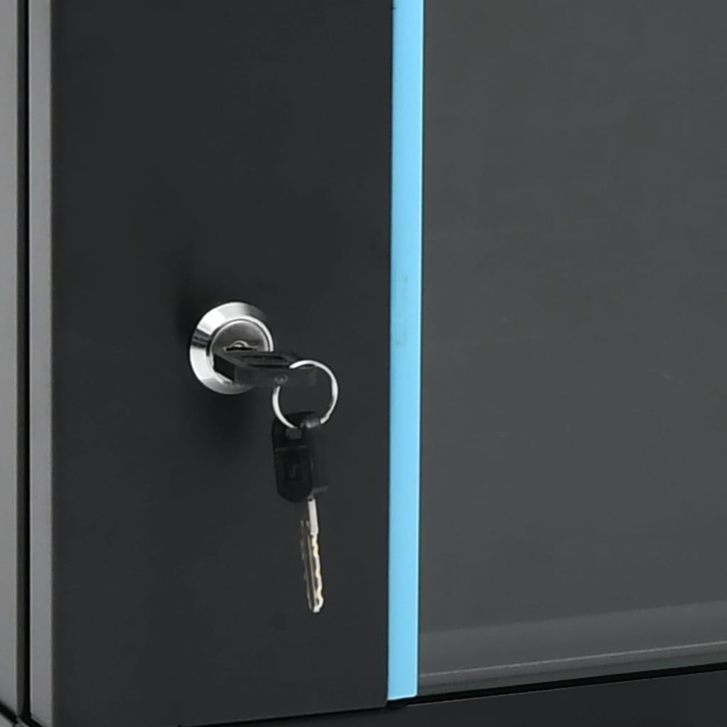9U Wall Mounted Network Cabinet 19" IP20 23.6"x17.7"x20.1"