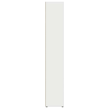CD Cabinets 2 pcs White 8.3"x6.3"x36.8" Engineered Wood