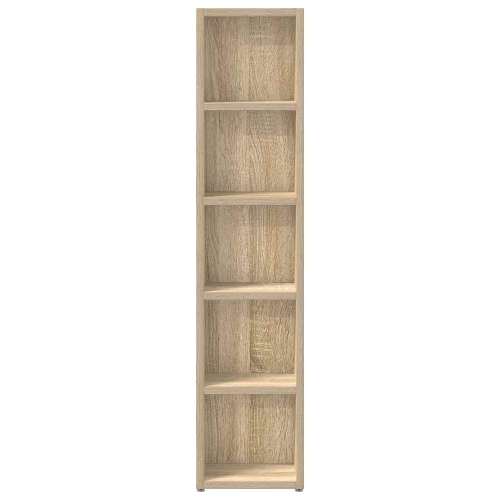 CD Cabinets 2 pcs Sonoma Oak 8.3x6.3x36.8" Engineered Wood