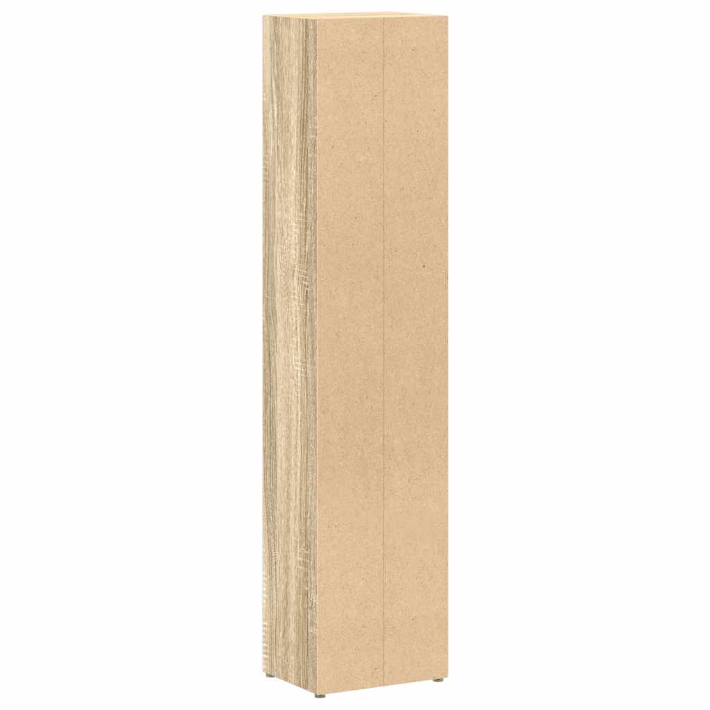 CD Cabinets 2 pcs Sonoma Oak 8.3x6.3x36.8" Engineered Wood