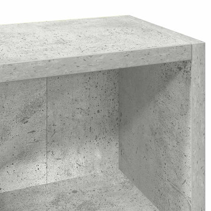 CD Cabinets 2 pcs Concrete Grey 8.3x6.3x36.8" Engineered Wood