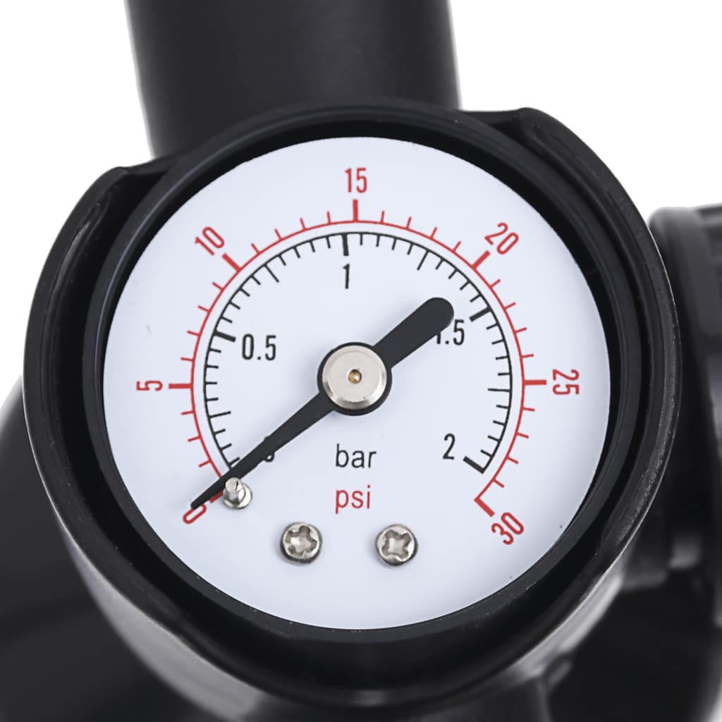 Hand Pump Black Plastic Compact Portable Hand Pump