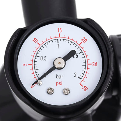 Hand Pump Black Plastic Compact Portable Hand Pump