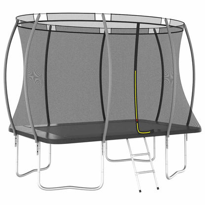 Trampoline Set Black and Grey
