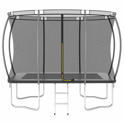 Trampoline Set Black and Grey