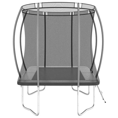 Trampoline Set Black and Grey