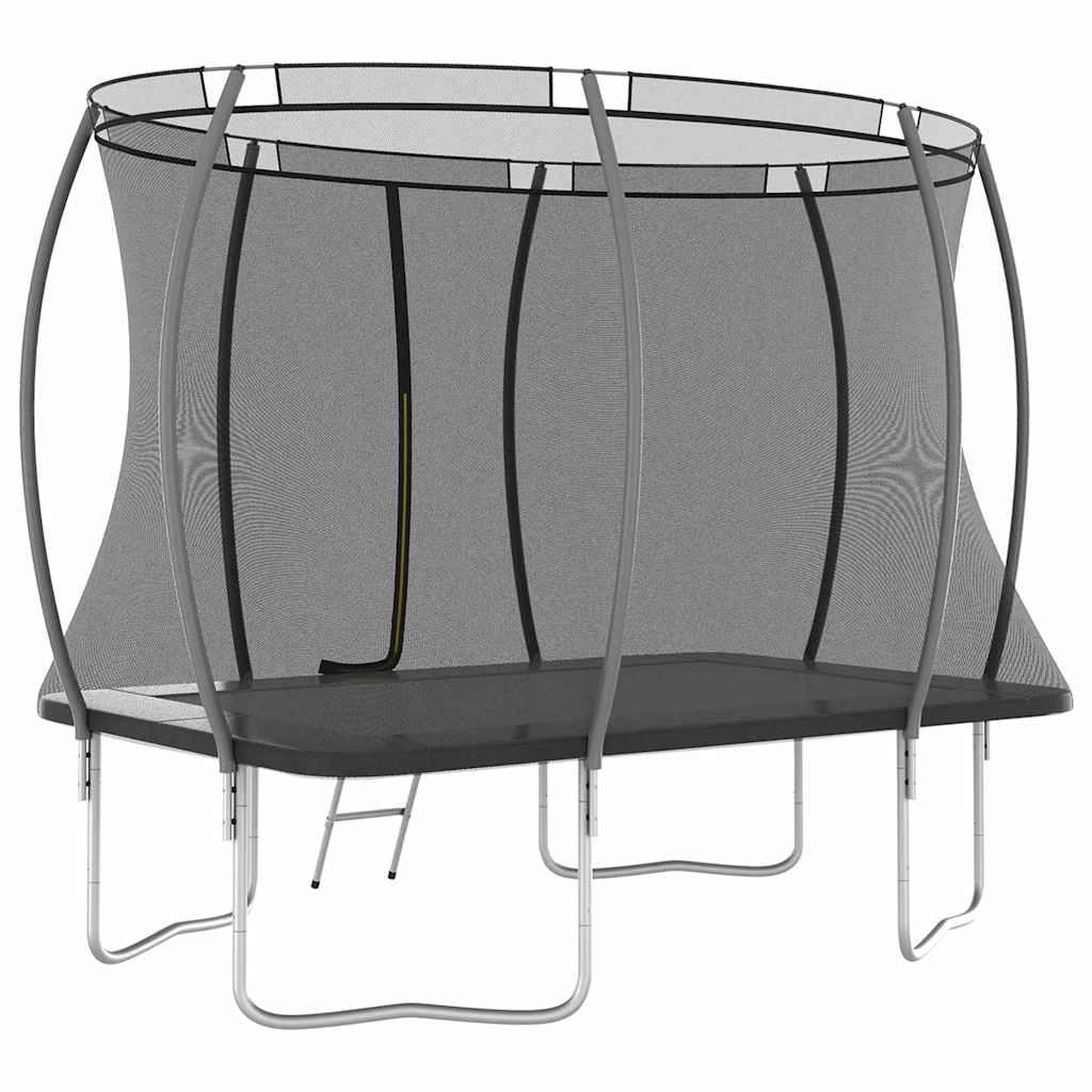 Trampoline Set Black and Grey