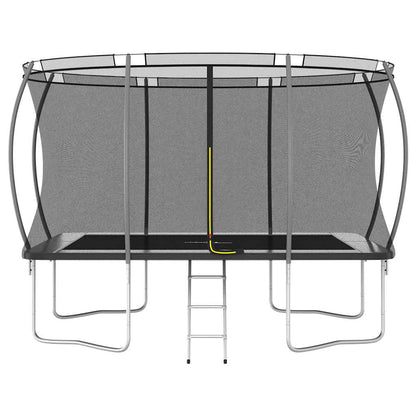 Trampoline Set Black and grey Galvanized steel Large Durable