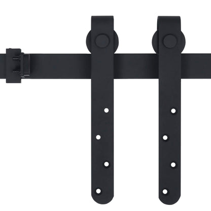 Mini Sliding Cabinet Door Kit Carbon Steel 48"