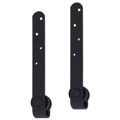 Mini Sliding Cabinet Door Kit Carbon Steel 48"