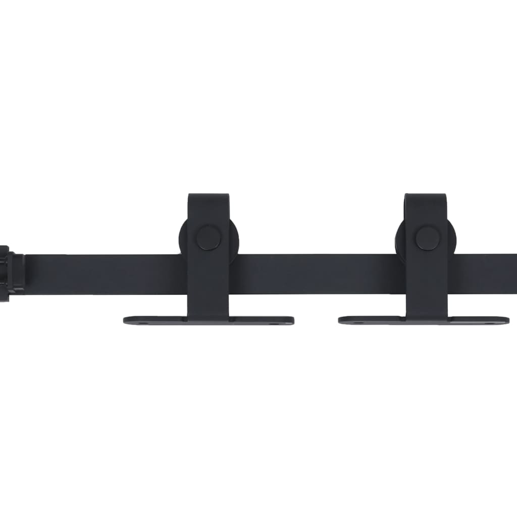 Mini Sliding Cabinet Door Kit Carbon Steel 72"