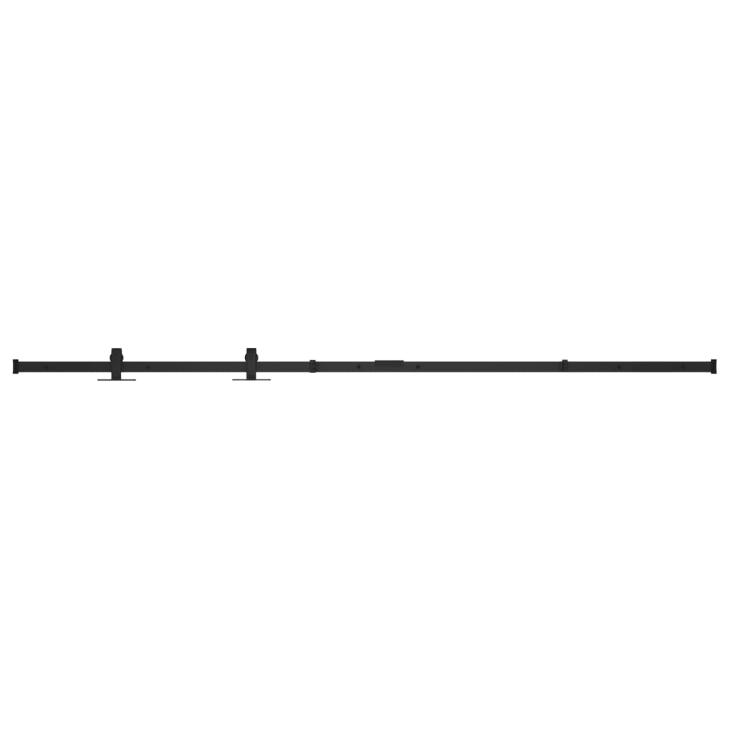 Mini Sliding Cabinet Door Kit Carbon Steel 48"