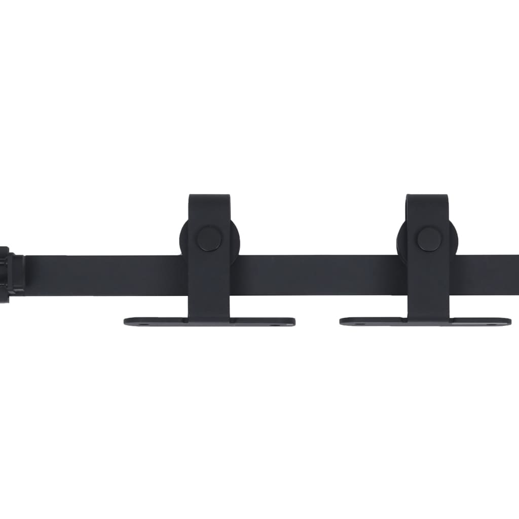 Mini Sliding Cabinet Door Kit Carbon Steel 48"