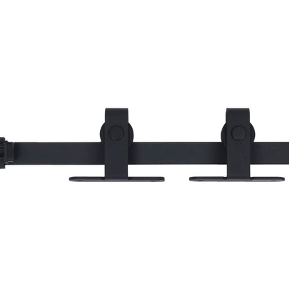 Mini Sliding Cabinet Door Kit Carbon Steel 48"