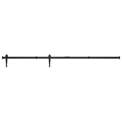 Mini Sliding Cabinet Door Kit Carbon Steel 59.8"