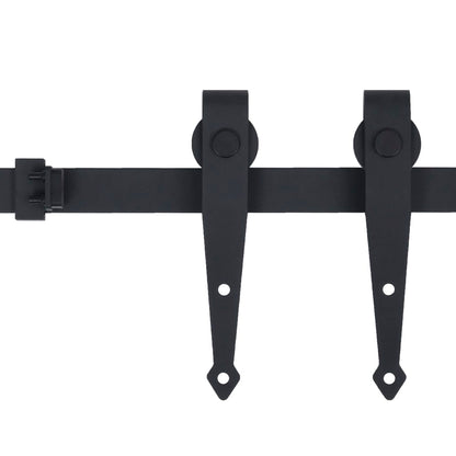 Mini Sliding Cabinet Door Kit Carbon Steel 59.8"