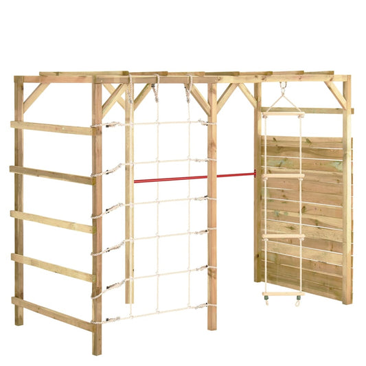 Climbing Frame Green treated pinewood