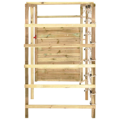 Climbing Frame Green treated pinewood