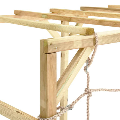 Climbing Frame Green treated pinewood