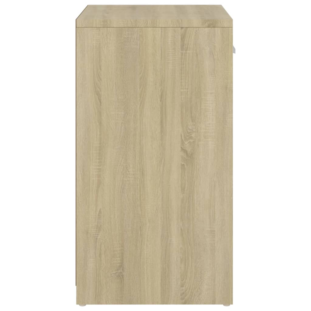 Shoe Bench Sonoma Oak 37.2x12.2x22.4" Engineered Wood