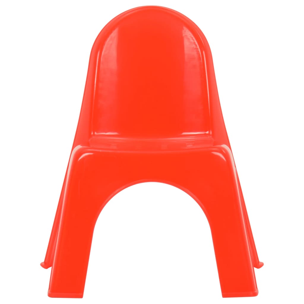 Kids Table And Chair Red, green, yellow, blue 100% PP (polypropylene)