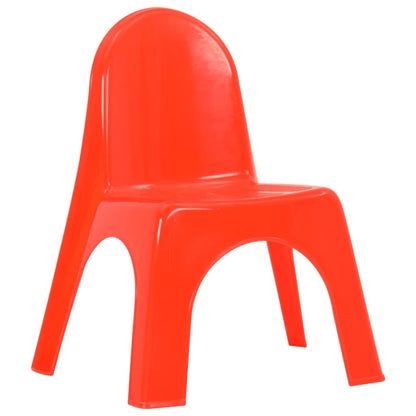 Kids Table And Chair Red, green, yellow, blue 100% PP (polypropylene)